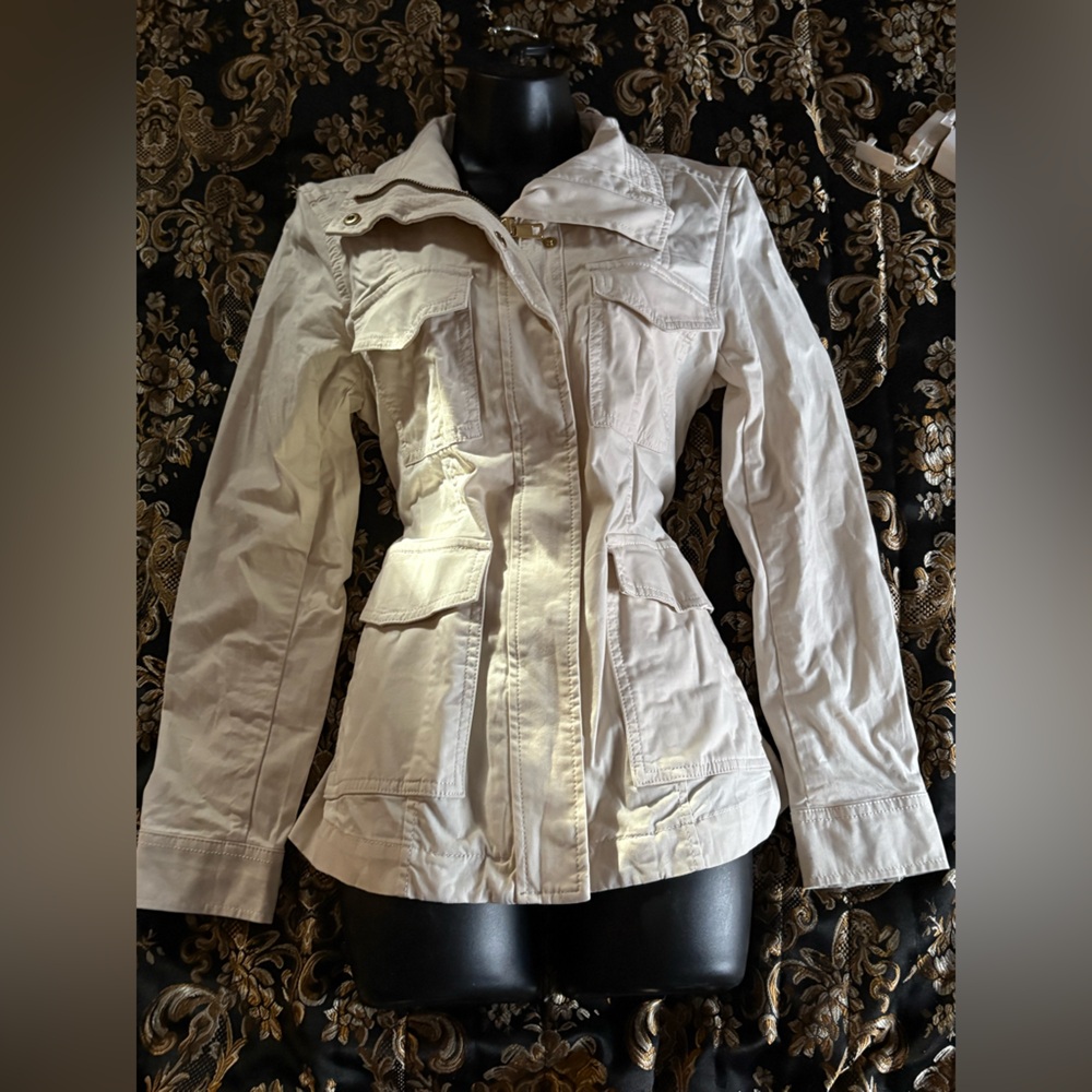 Banana Republic Light Tan Utility Jacket
